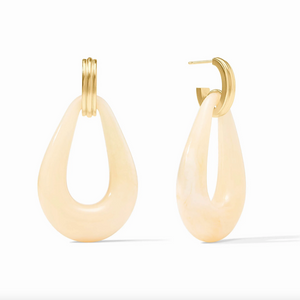 Julie Vos Carnaby Doorknocker Earrings