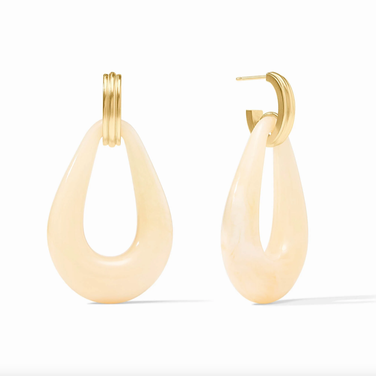 Julie Vos Carnaby Doorknocker Earrings