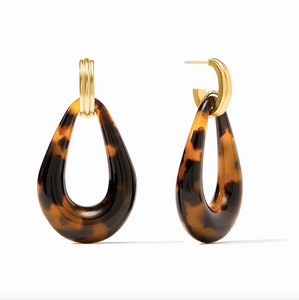 Julie Vos Carnaby Doorknocker Earrings