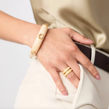 Julie Vos Carnaby Stone Bangle Bracelet