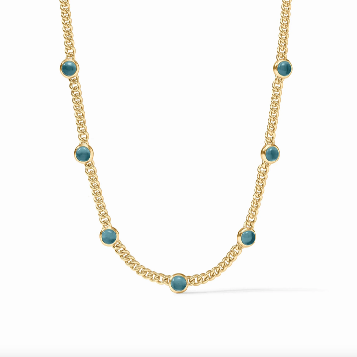 Julie Vos Dolce Delicate Station Necklace