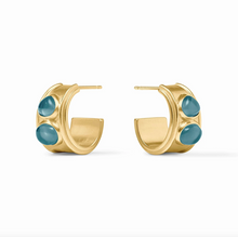 Julie Vos Dolce Stone Hoop Earrings