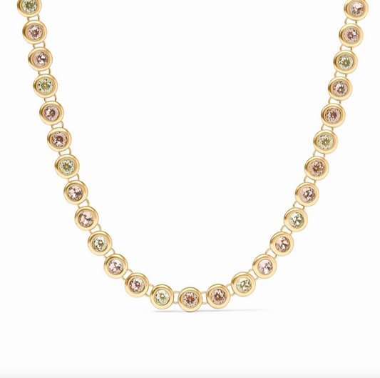 Julie Vos Rainbow Tennis Necklace