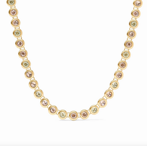 Julie Vos Rainbow Tennis Necklace