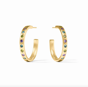 Julie Vos Rainbow Hoop Earrings