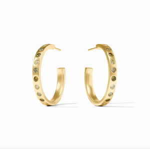 Julie Vos Rainbow Hoop Earrings