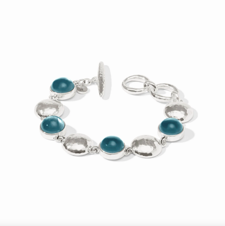 Julie Vos Solara Silver Stone Bracelet