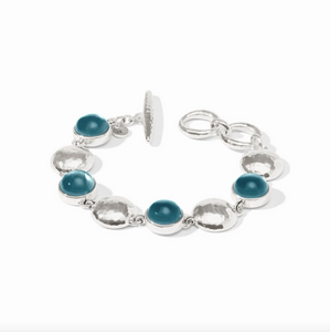 Julie Vos Solara Silver Stone Bracelet