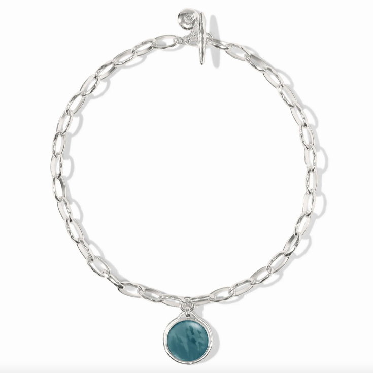 Julie Vos Solara Silver Statement Necklace
