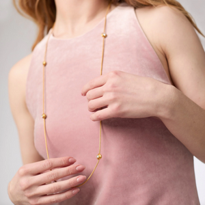 Julie Vos Tribeca Station Necklace