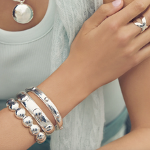 Julie Vos Solara Silver Bangle Bracelet