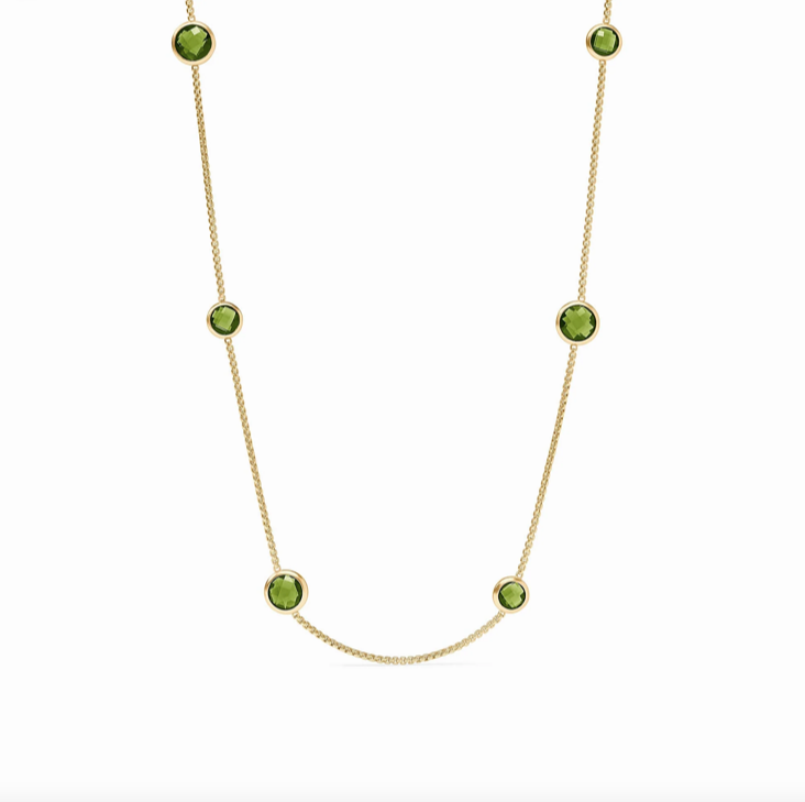 Julie Vos Rainbow Station Necklace