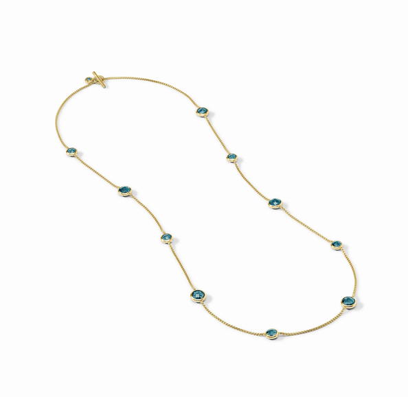 Julie Vos Rainbow Station Necklace