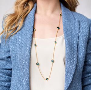 Julie Vos Rainbow Station Necklace