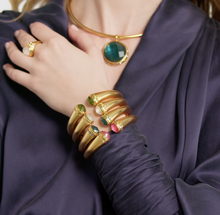 Julie Vos Rainbow Demi Cuff Bracelet
