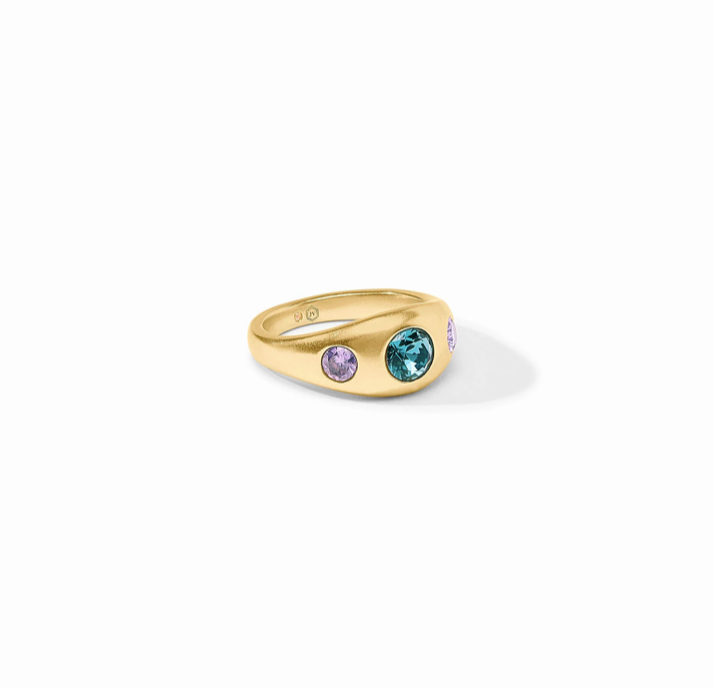 Julie Vos Rainbow Signet Ring