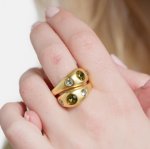 Julie Vos Rainbow Signet Ring