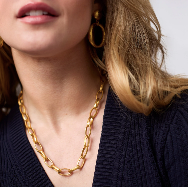 Julie Vos Solara Link Necklace