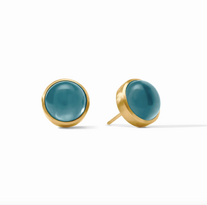 Julie Vos Solara Stone Stud Earrings