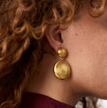 Julie Vos Solara Statement Earrings