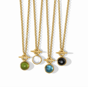 Julie Vos Solara Solitaire Necklace