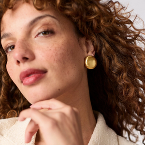 Julie Vos Solara Statement Stud Earrings