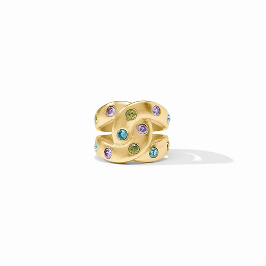 Julie Vos Rainbow Infinity Ring