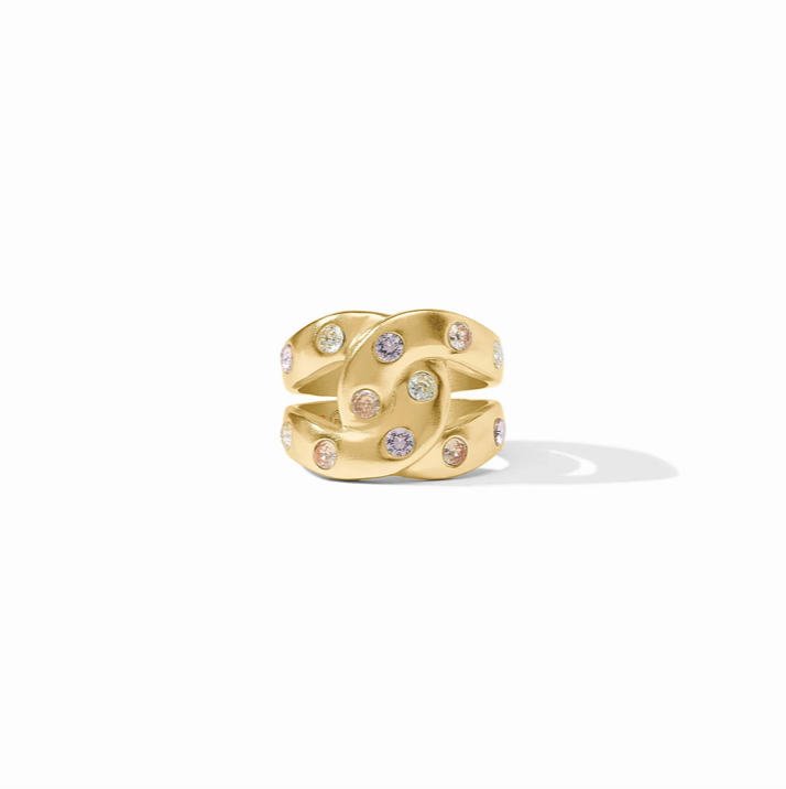 Julie Vos Rainbow Infinity Ring