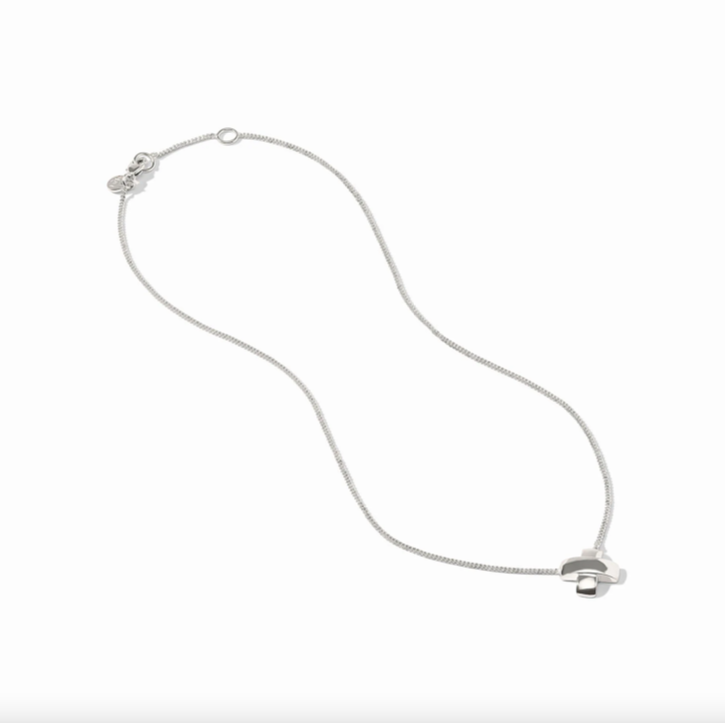 Julie Vos Catalina X Delicate Silver Necklace