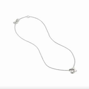 Julie Vos Catalina X Delicate Silver Necklace