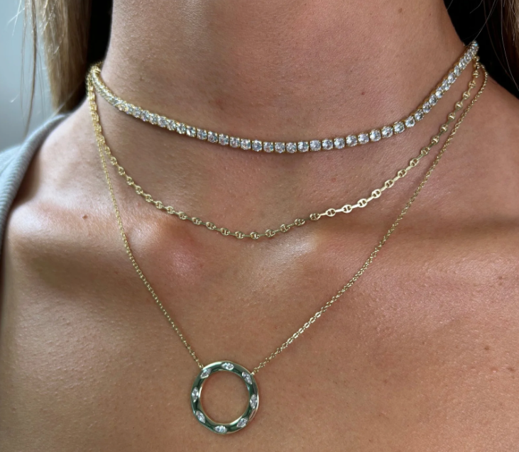 Sahira Oasis Eternity Necklace