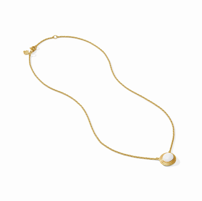 Julie Vos Portofino Solitaire Necklace