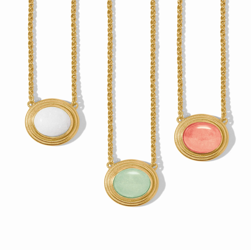 Julie Vos Portofino Solitaire Necklace