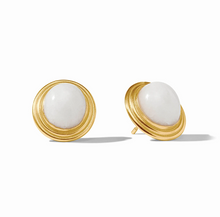 Julie Vos Portofino Stone Stud Earrings