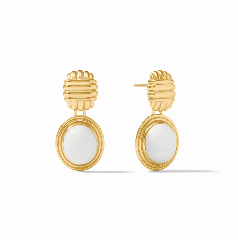 Julie Vos Portofino Stone Earrings