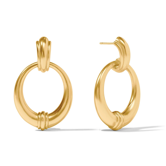 Julie Vos Portofino Doorknocker Earrings