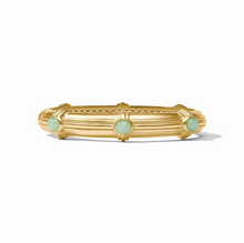 Julie Vos Portofino Stone Hinge Bangle Bracelet