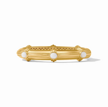 Julie Vos Portofino Stone Hinge Bangle Bracelet
