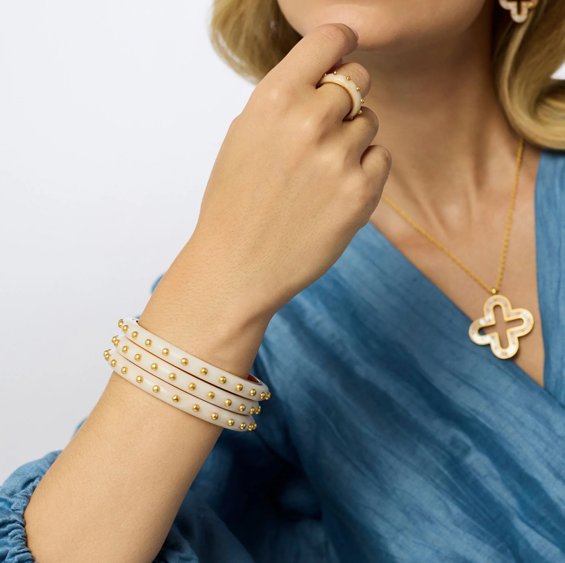 Julie Vos Colette Bangle Bracelet