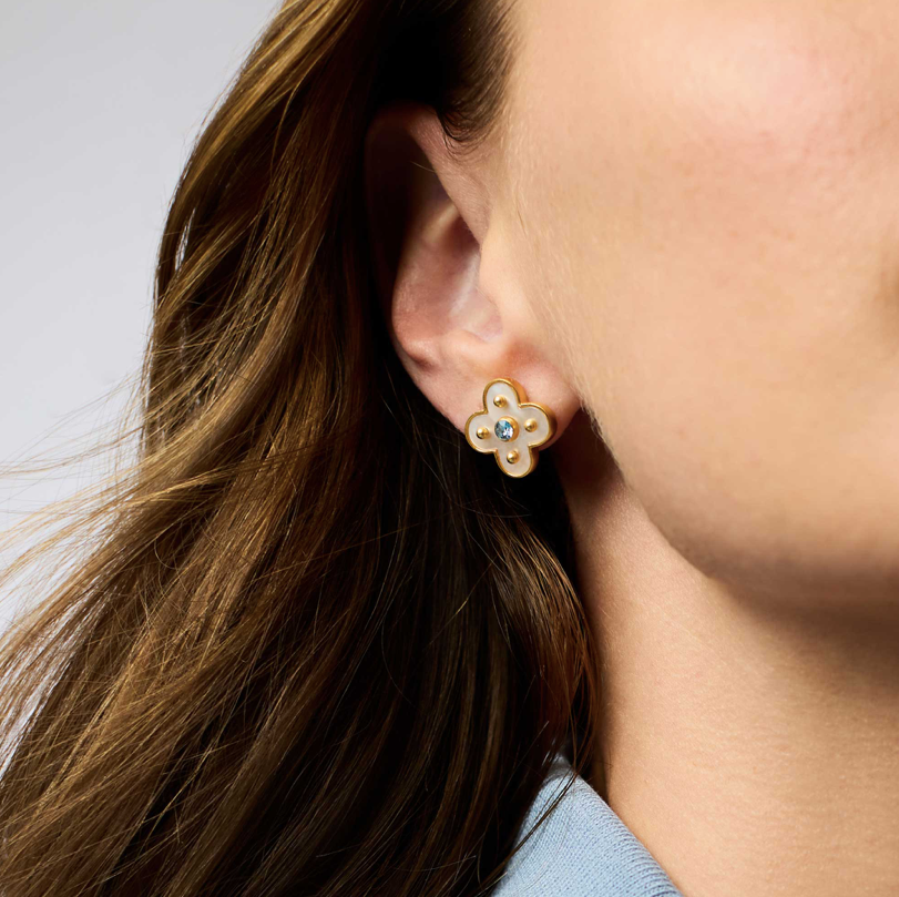 Julie Vos Colette Stud Earrings