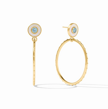 Julie Vos Colette Circle Earrings