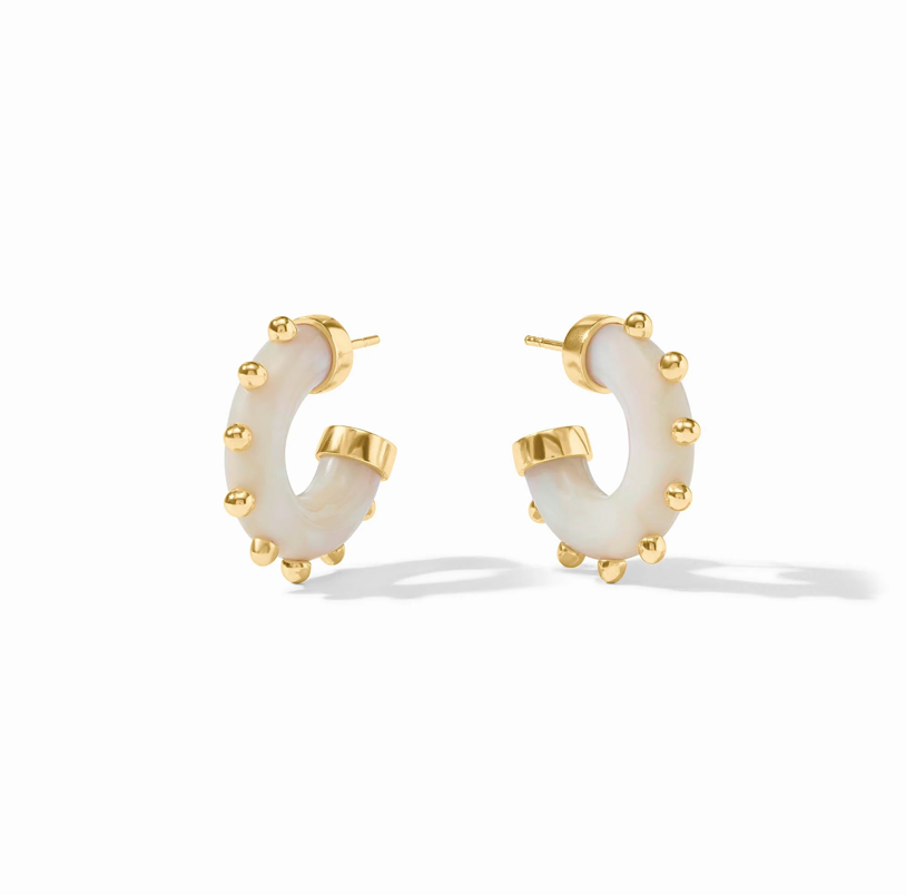 Julie Vos Colette Hoop Earrings