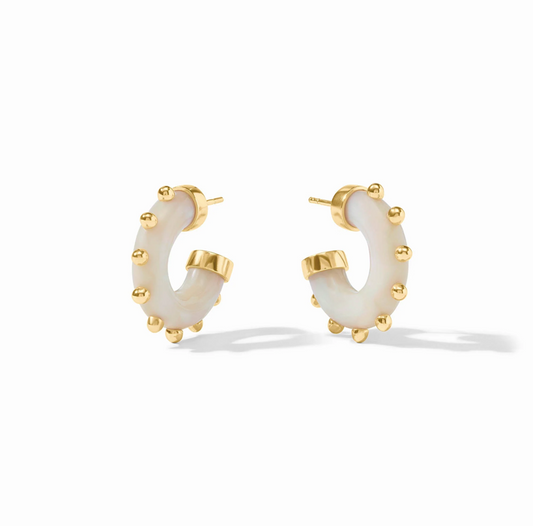 Julie Vos Colette Hoop Earrings