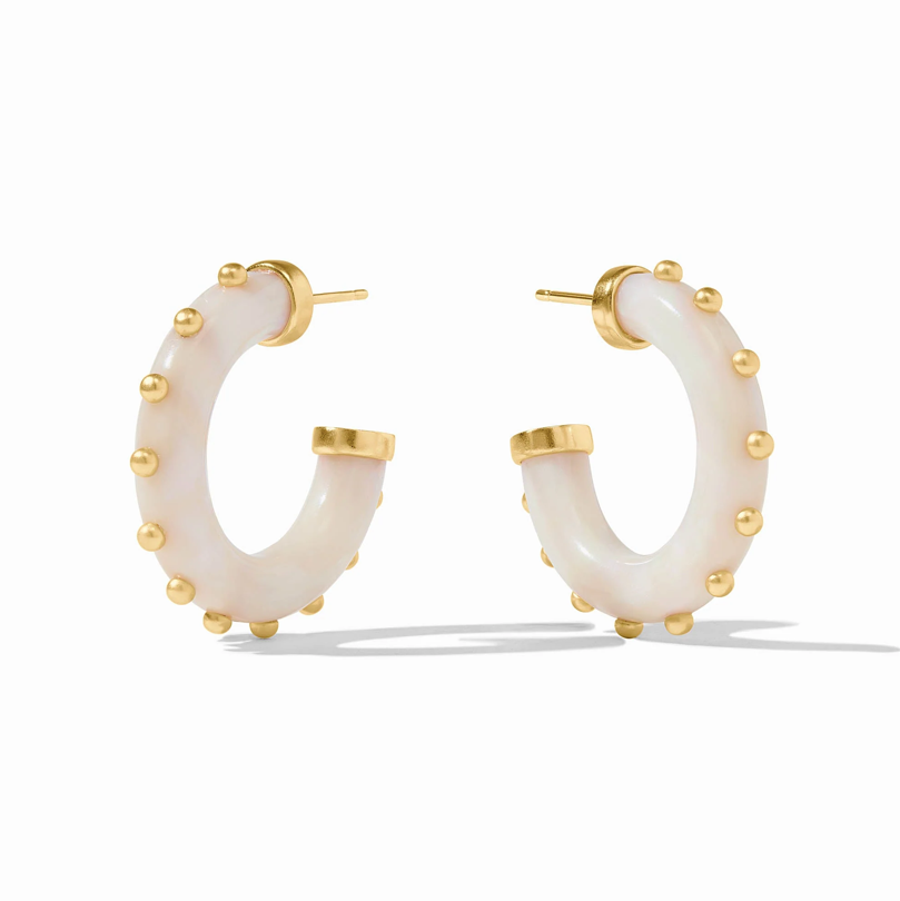 Julie Vos Colette Hoop Earrings