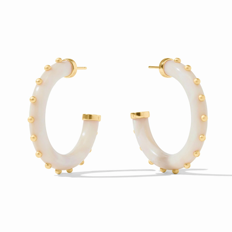 Julie Vos Colette Hoop Earrings