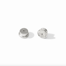 Julie Vos Wave Silver Doorknocker Earrings