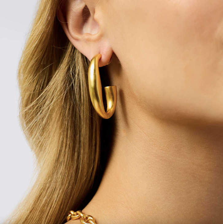 Julie Vos Laguna Hoop Earrings