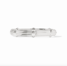 Julie Vos Portofino Silver Demi Hinge Bangle