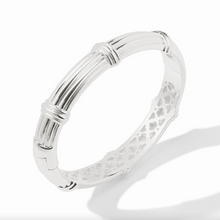 Julie Vos Portofino Silver Demi Hinge Bangle