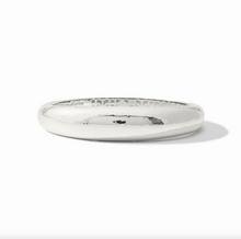Julie Vos Catalina Silver Demi Hinge Bangle Bracelet
